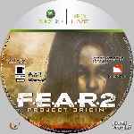 miniatura fear-2-project-origins-cd-custom-por-azufre cover xbox360