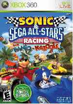 miniatura sonic-and-sega-all-stars-racing-frontal-por-humanfactor cover xbox360
