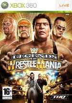 miniatura wwe-legends-of-wrestlemania-frontal-por-super-bugs cover xbox360