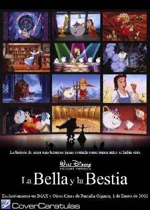 La Bella Y La Bestia 1991 V5 Caratula Carteles Beauty And The Beast 1991