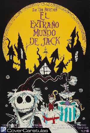El Extrano Mundo De Jack · CARÁTULA CARTELES · The Nightmare Before  Christmas (1993)