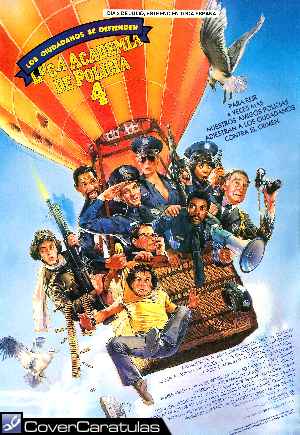 Loca Academia De Policia 4 Los Ciudadanos Se Defienden Carátula Dvd Police Academy 4 Citizens On Patrol 1987