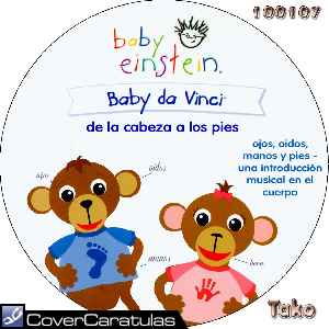 Carátula cd de Baby Einstein - Baby Da Vinci - De La Cabeza A Los Pies - Custom