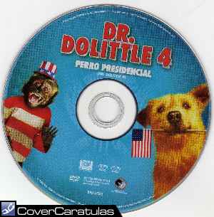 Caso Tren Derecho Dr Dolittle 4 - Perro Presidencial - Region 1-4 · CARÁTULA CD · Dr. Dolittle:  Tail to the Chief (2008)