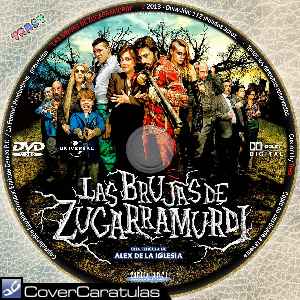 Las Brujas De - Custom CARÁTULA DVD Las brujas de Zugarramurdi (2013)
