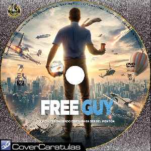 Free Guy - Tomando El Control - Custom · CARÁTULA DVD · Free Guy (2021)