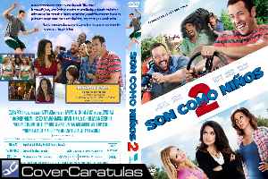 Ninos Grandes 2 - Custom · CARÁTULA DVD · Grown Ups 2 (2013)
