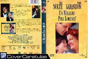 Un Milagro Para Lorenzo Custom Carátula Dvd Lorenzo S Oil 1992