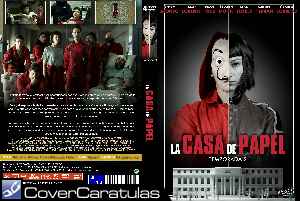 La Casa De Papel - Temporada 02 - Custom · CARÁTULA DVD · La casa de papel  (2017)