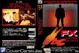 Nominal retorta Sótano Fx - Efectos Mortales · CARÁTULA DVD · F/X (1986)