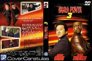 Una Pareja Explosiva 3 - Custom - V2 · CARÁTULA DVD · Rush Hour 3 (2007)