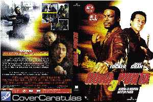 Una Pareja Explosiva 3 - Custom - V2 · CARÁTULA DVD · Rush Hour 3 (2007)