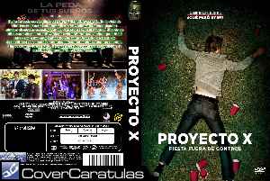 Proyecto X 12 Custom Caratula Dvd Project X 12