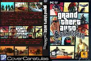 Grand Theft Auto: San Andreas PC Box Art Cover by zhekalu