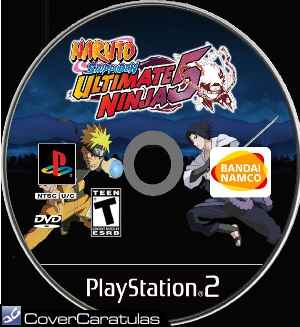 Naruto Shippuden: Ultimate Ninja 5 PlayStation 2 Box Art Cover by  shippudensasuke23