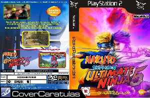 Naruto Shippuden: Ultimate Ninja 5 PlayStation 2 Box Art Cover by  shippudensasuke23