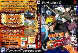 Naruto Shippuden: Ultimate Ninja 5 PlayStation 2 Box Art Cover by  shippudensasuke23