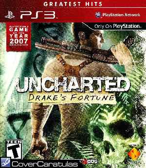 Uncharted: Drake's Fortune PlayStation 3 Box Art Cover by dmshaposv