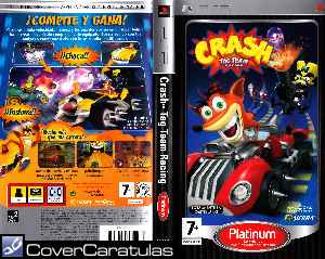Carátula psp Crash Tag Team Racing