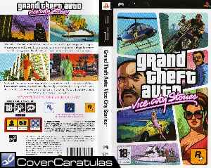 JOGO PARA PSP GTA VICE CITY STORIES CAPA REIMPRESSA - Escorrega o