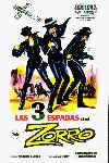 Las tres espadas del Zorro