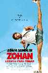 mini cartel Zohan: Licencia Para Peinar