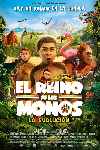 mini cartel El reino de los monos: La revolución