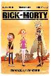 mini cartel Rick y Morty - Serie TV