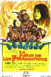 mini cartel La Furia de los 7 Magníficos / La Furia de los siete Magníficos