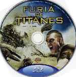 carátula bluray de Furia De Titanes - 2010 - Region A - Disco