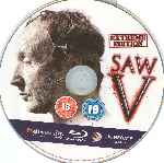 carátula bluray de Saw V - Disco