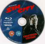 carátula bluray de Sin City - Ciudad Del Pecado - Disco