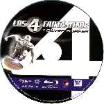 carátula bluray de Los 4 Fantasticos Y Silver Surfer - Disco