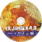 carátula bluray de La Jungla 4.0 - Disco