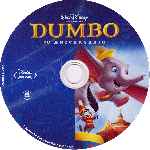 carátula bluray de Dumbo - 1941 - Clasicos 04 - 70 Aniversario - Disco