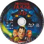 carátula bluray de Monster House 3d - Disco