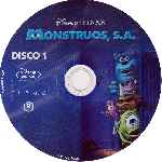 carátula bluray de Monstruos S.a. - Disco 01