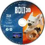 carátula bluray de Bolt 3d - Disco