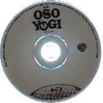 carátula bluray de El Oso Yogui - 2010 - Disco