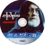 carátula bluray de Star Wars Iv - Una Nueva Esperanza - Disco