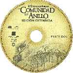 carátula bluray de El Senor De Los Anillos - La Comunidad Del Anillo - Version Extendida - Disco 02