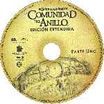 carátula bluray de El Senor De Los Anillos - La Comunidad Del Anillo - Version Extendida - Disco 01