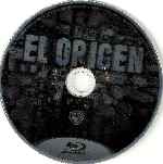 carátula bluray de El Origen - Disco
