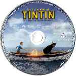 carátula bluray de Las Aventuras De Tintin - El Secreto Del Unicornio - 2011 - Disco
