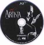 cartula bluray de El Artista - 2011 - Disco