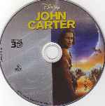 carátula bluray de John Carter - 3d - Disco