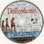 carátula bluray de Los Descendientes - 2011 - Disco