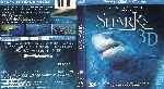 carátula bluray de Sharks 3d