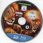 carátula bluray de Asombrosa Africa - 3d - Disco