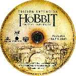 cartula bluray de El Hobbit - Un Viaje Inesperado - Version Extendida - Parte 01 - Disco